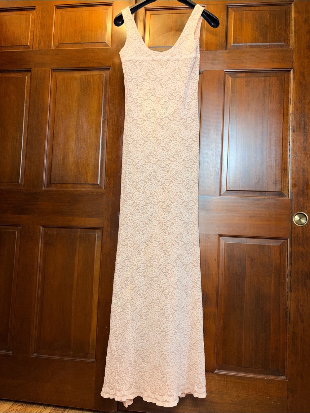 Tall maxi full slip floral lace liner bridal gown formal skirt extender